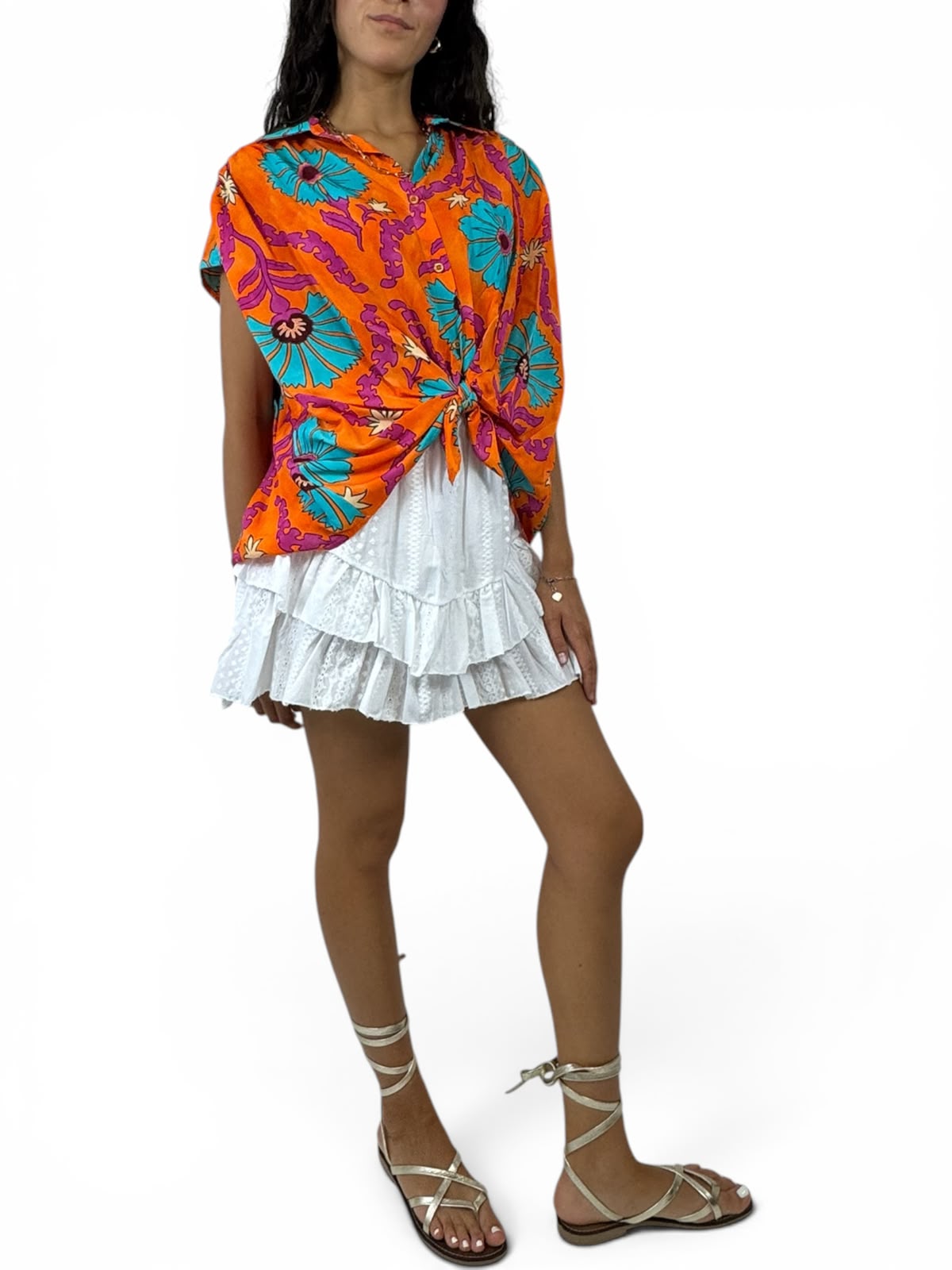 SUSY MIX CAMICIA ARANCIO