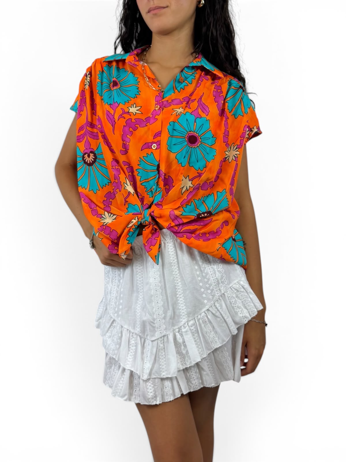 SUSY MIX CAMICIA ARANCIO