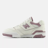 New Balance Sneaker donna in pelle bianca e malva