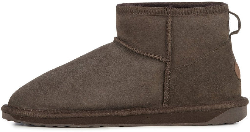 EMU AUSTRALIA STIVALETTO IN MONTONE STINGER MICRO CHOCOLATE