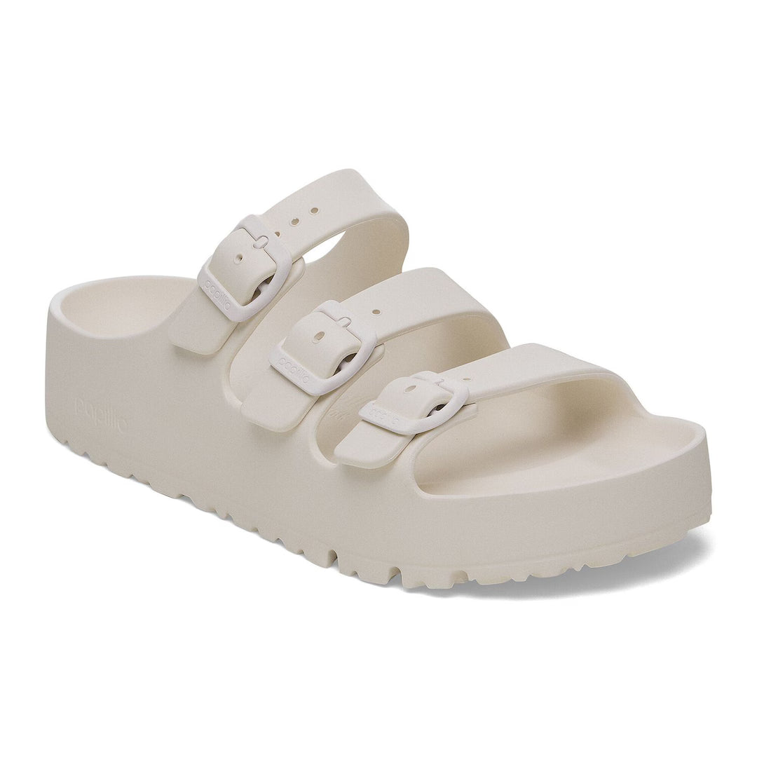 Birkenstock Ciabatta donna platform florida eggshell