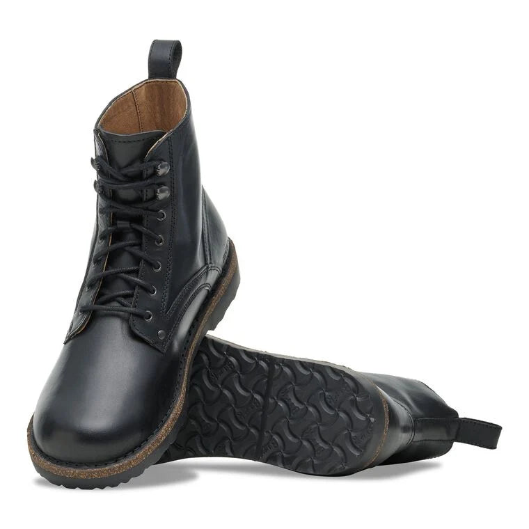 BIRKENSTOCK STIVALE IN PELLE NERO