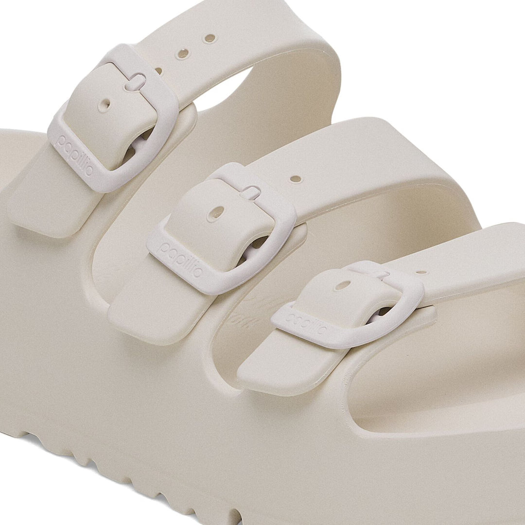Birkenstock Ciabatta donna platform florida eggshell
