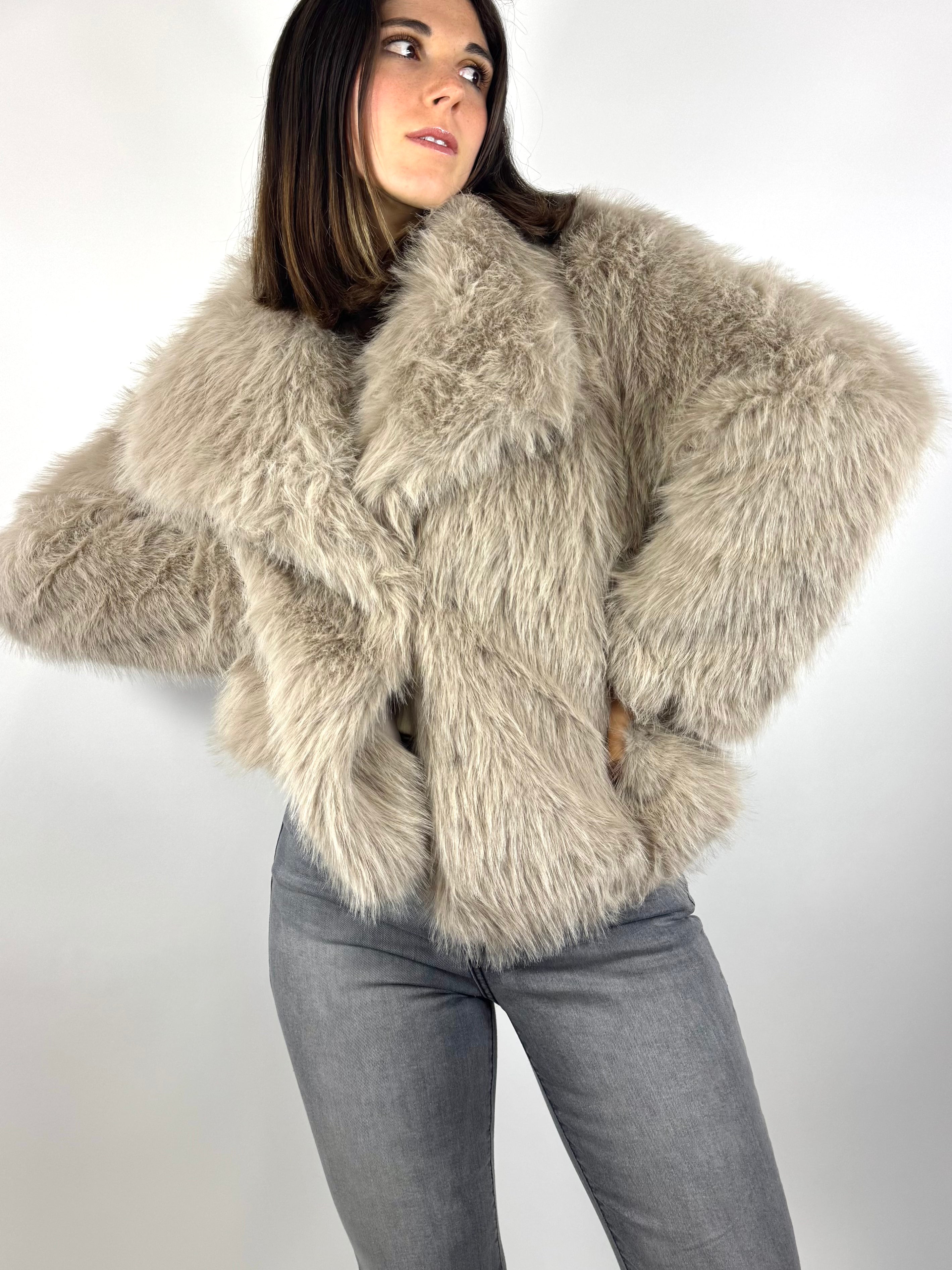 SUSYMIX ECO-PELLICCIA TORTORA