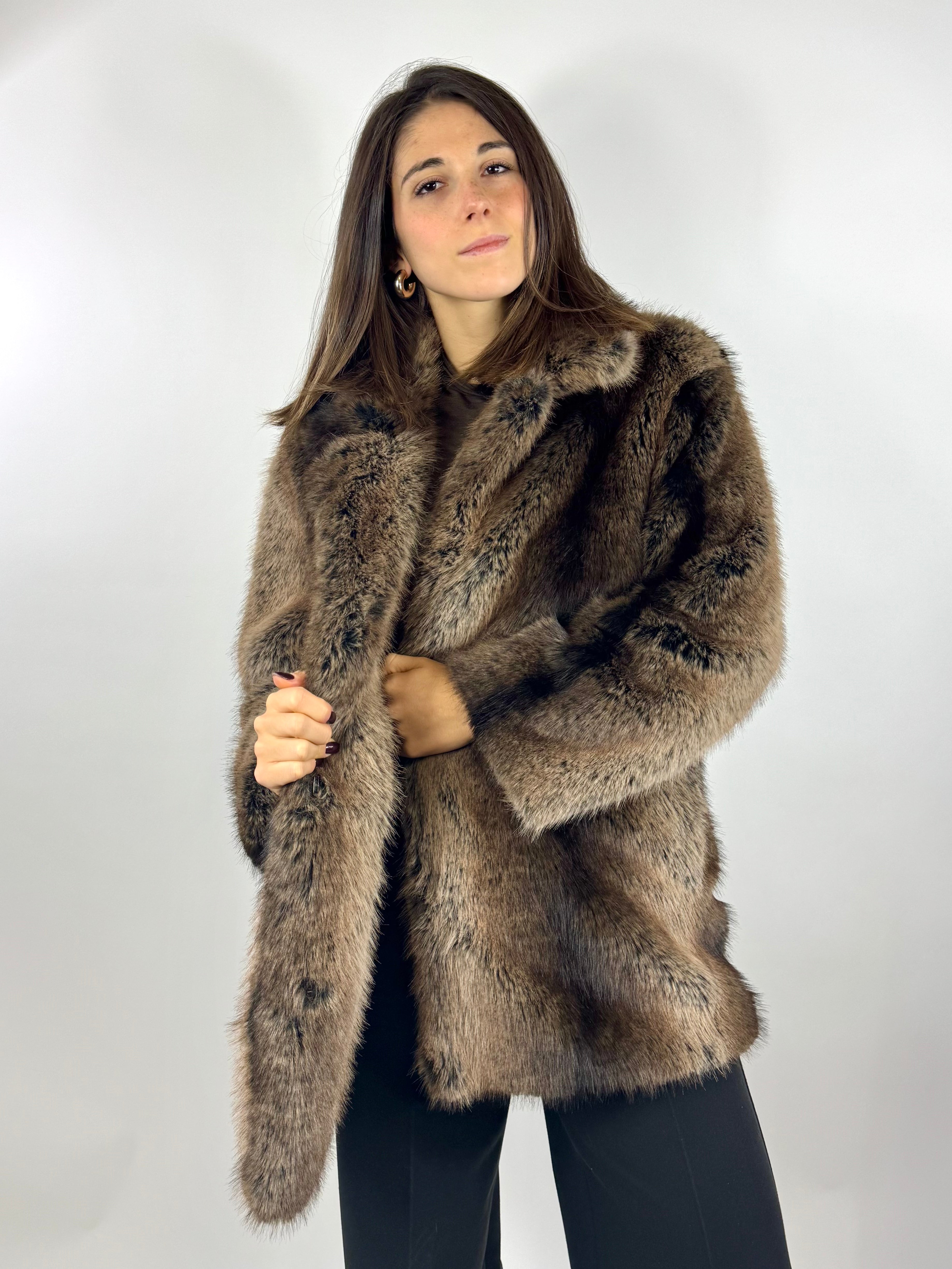 CECILE ECO PELLICCIA CASTORO