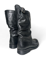 Bikkembergs Stivale donna in pelle nera vintage