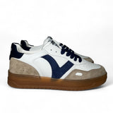 Victoria Sneaker uomo in ecopelle bianca blu