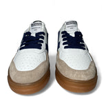 Victoria Sneaker uomo in ecopelle bianca blu