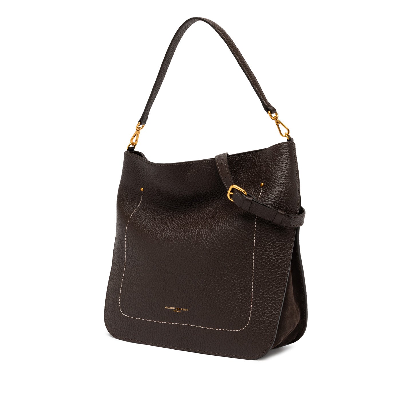 Gianni Chiarini Borsa a spalla in pelle olga espresso