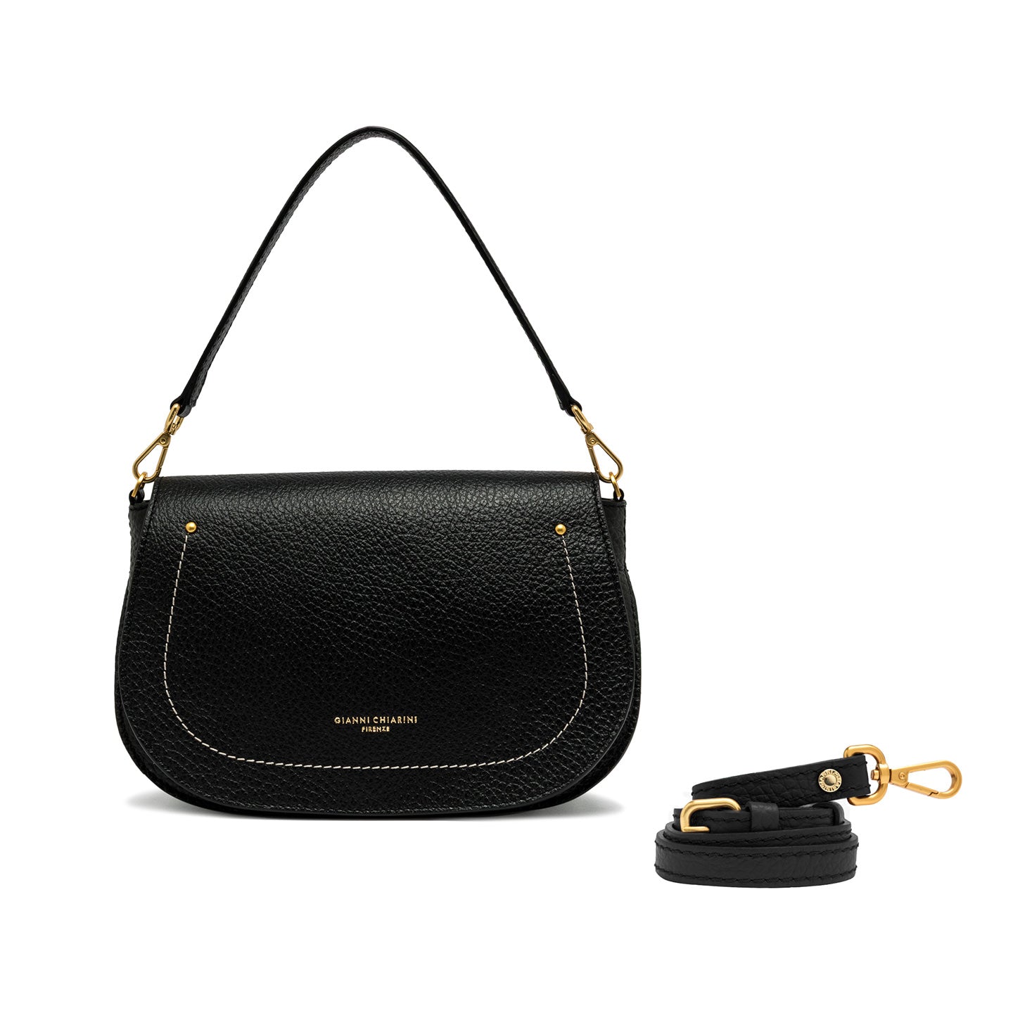 Gianni Chiarini Borsa in pelle olga nera