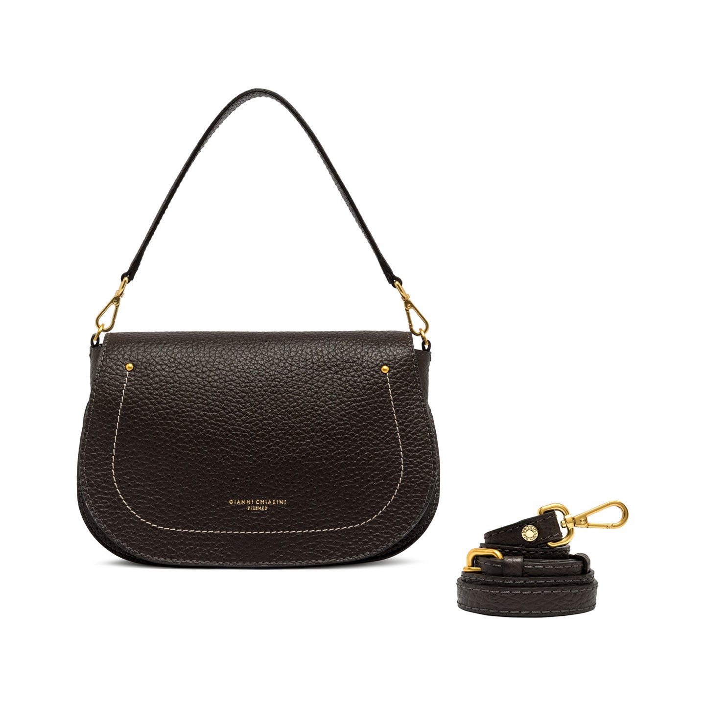 Gianni Chiarini Borsa in pelle olga espresso