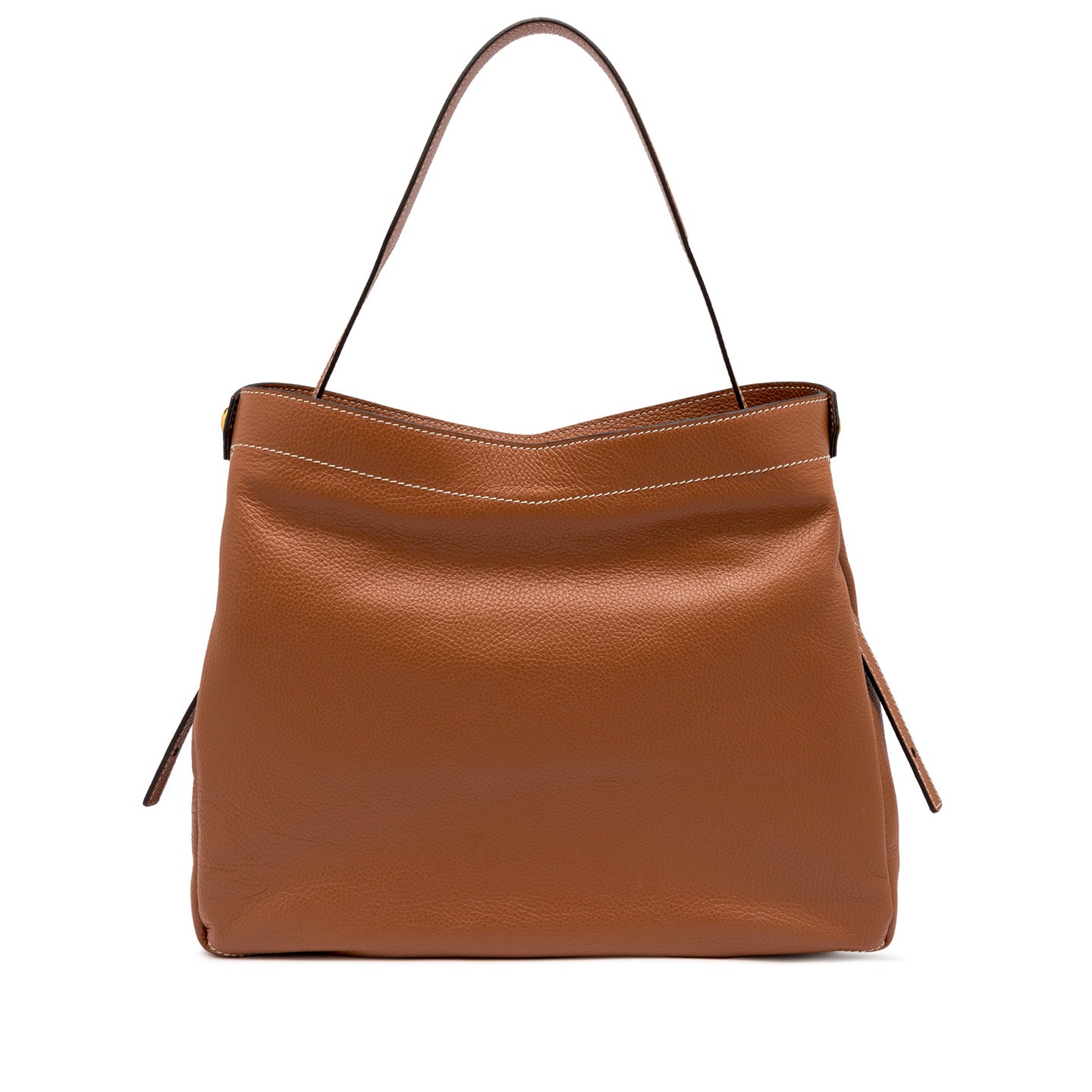 Gianni Chiarini borsa a spalla in pelle martellata caramello