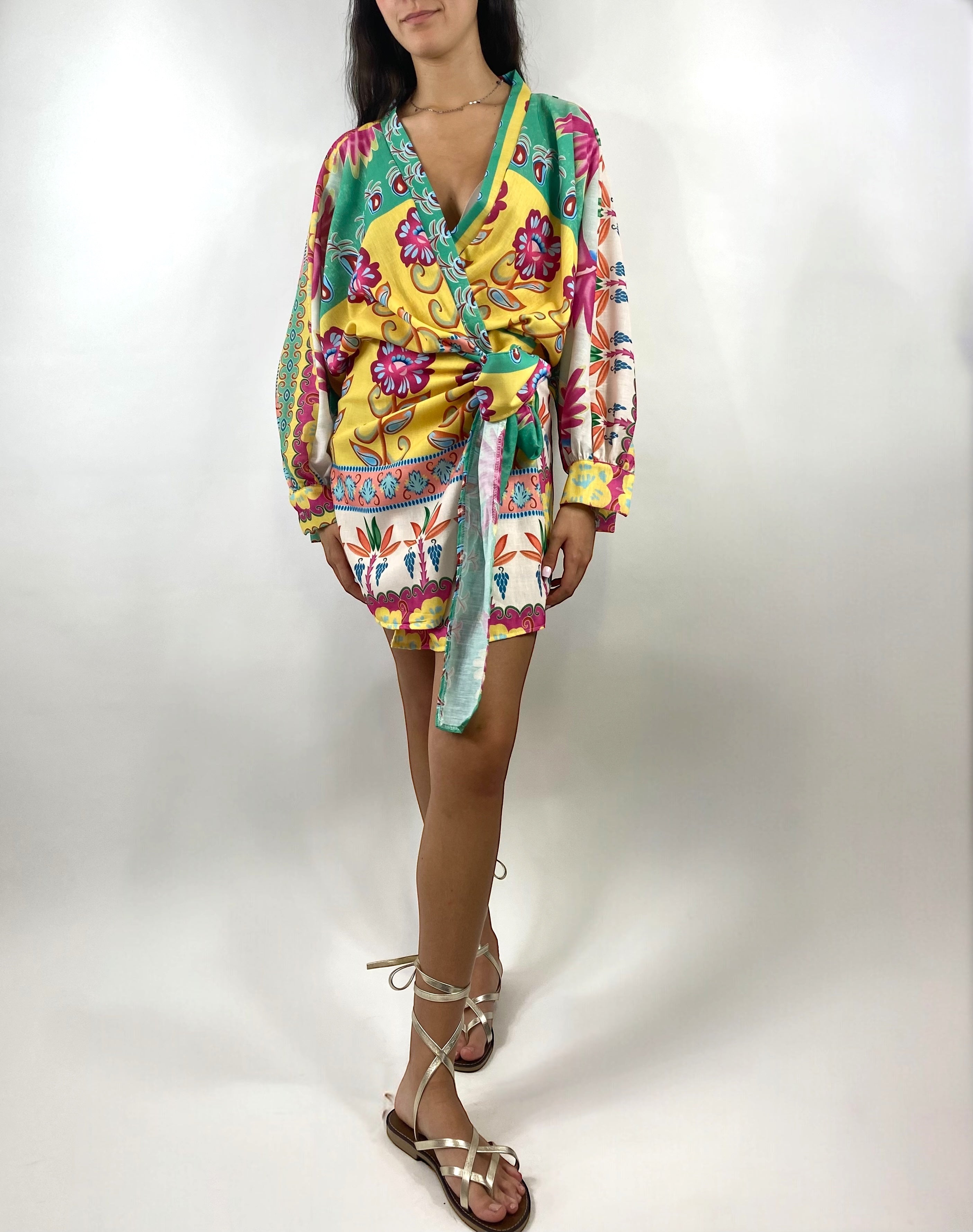 CECILE ABITO TROPICAL GIALLO