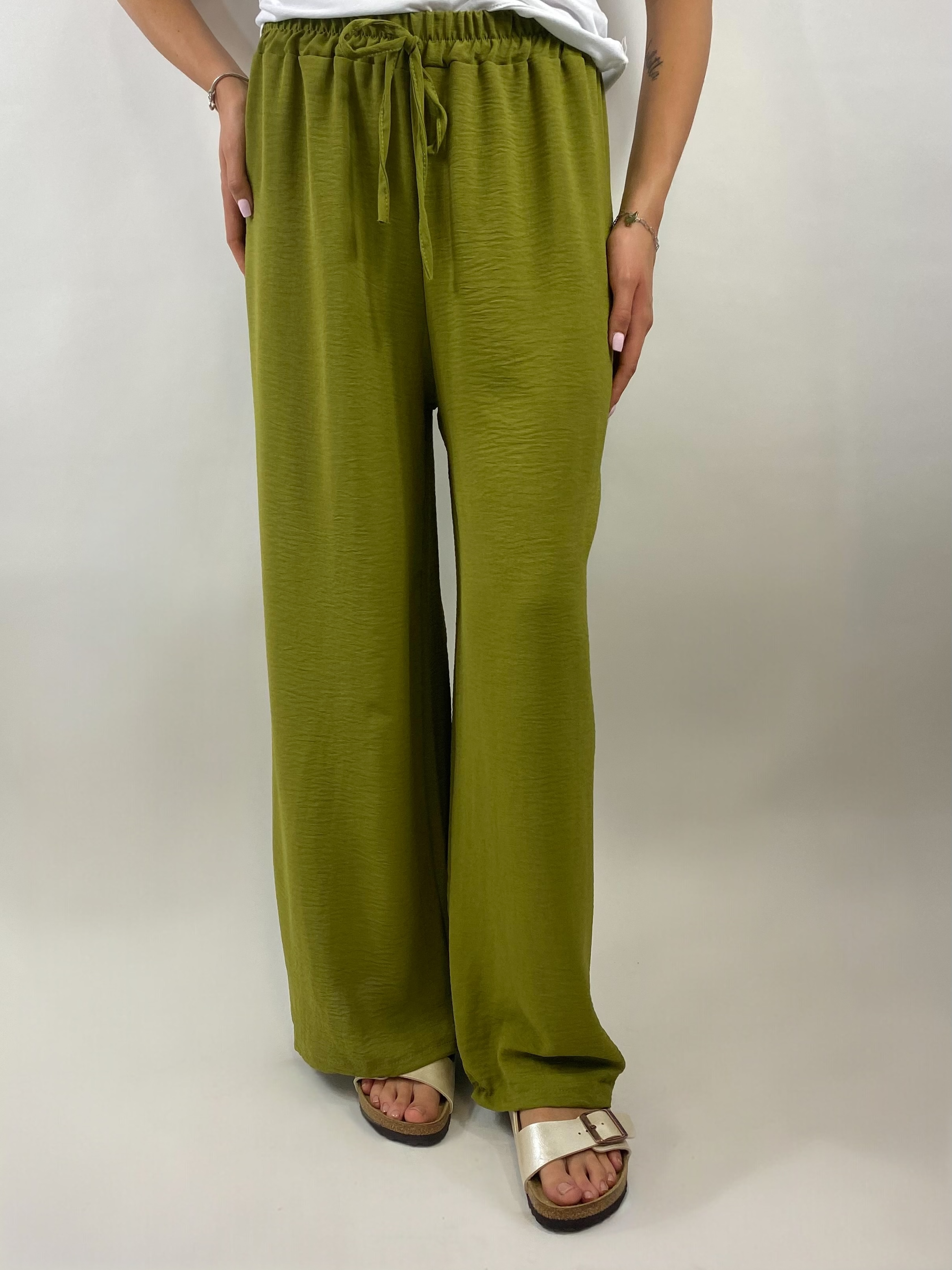 CECILE PANTALONE VERDE OLIVA