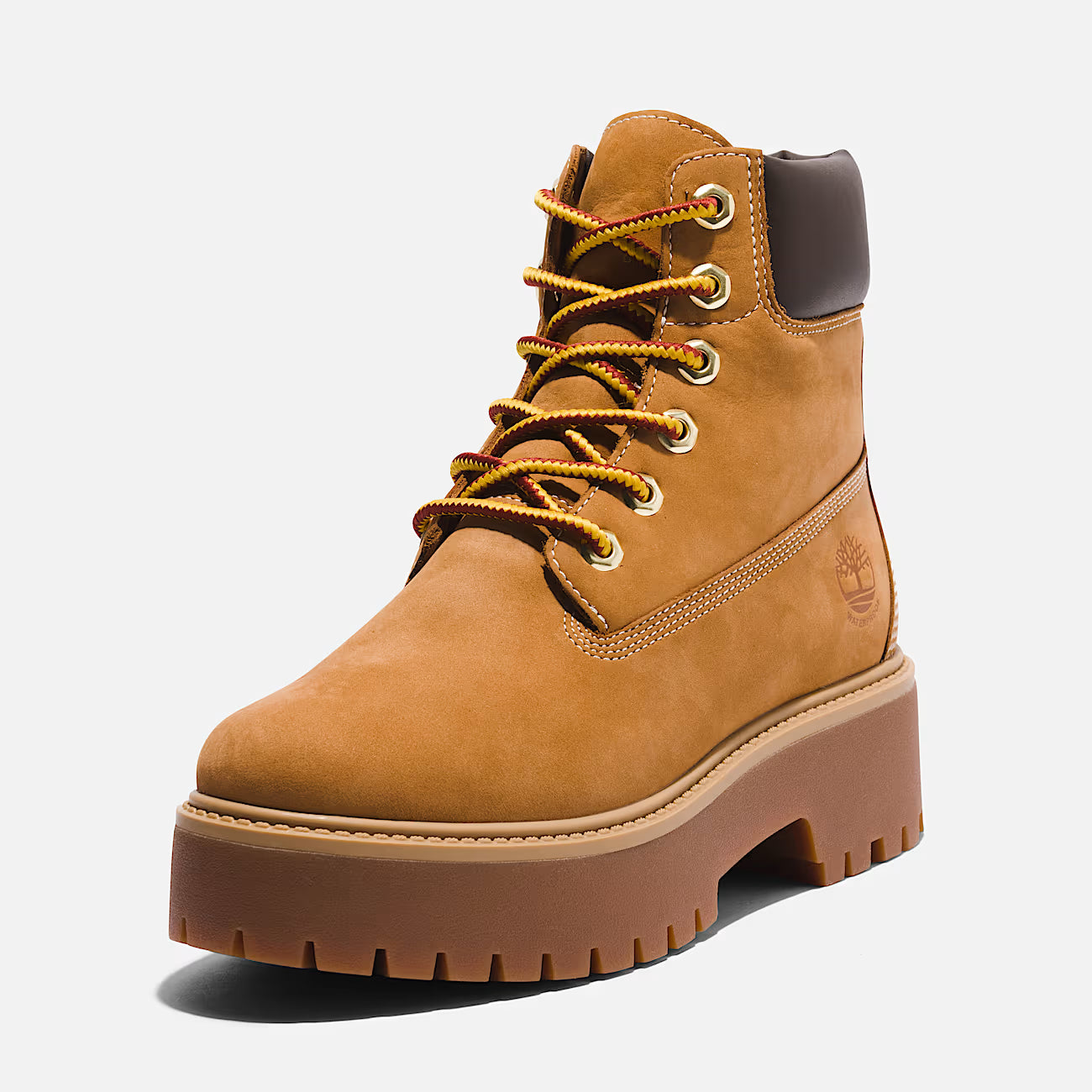 TIMBERLAND Stivale con Plateau Stone Street 6-Inch giallo