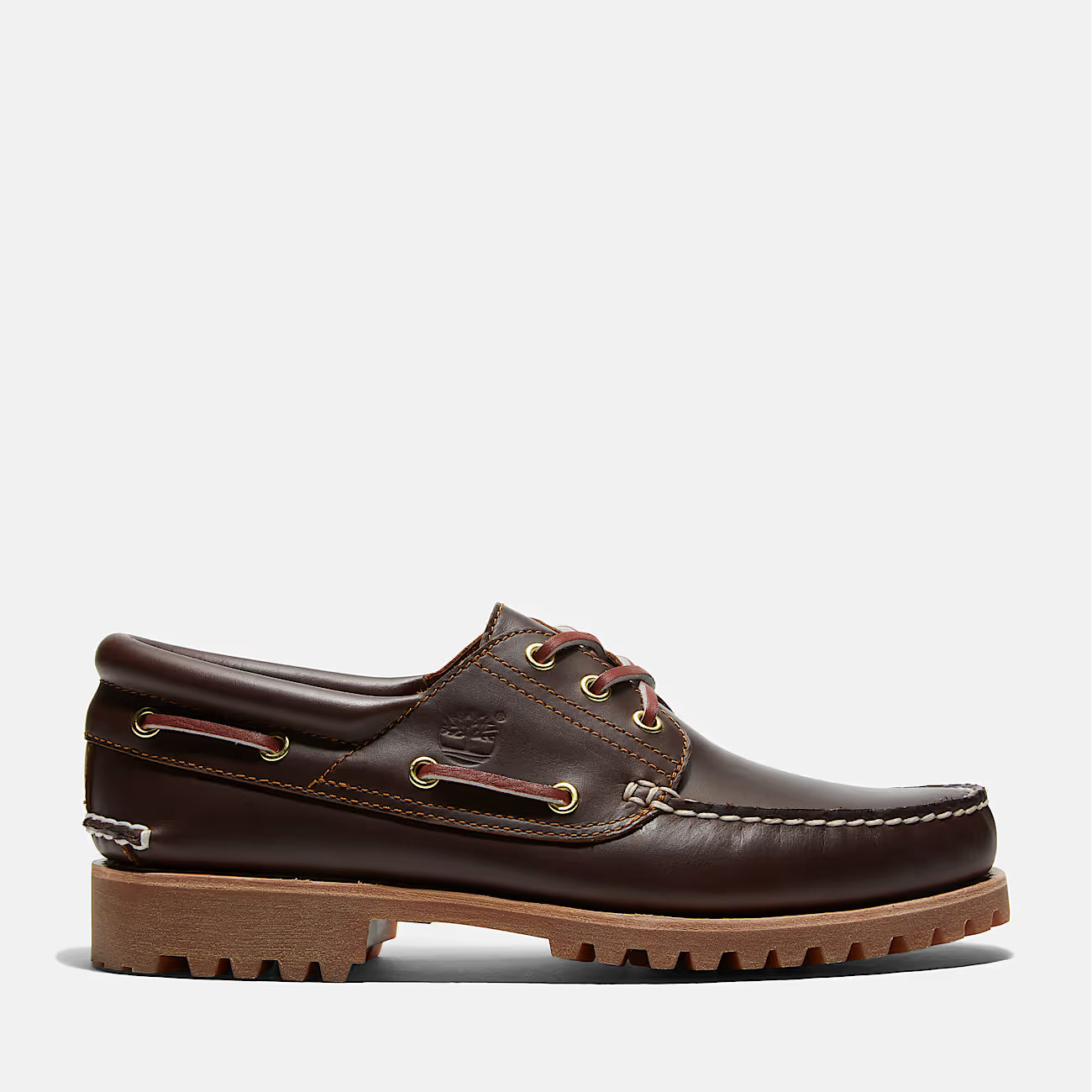 TIMBERLAND Scarpa da Barca Authentic 3-Eye Lug Handsewn marrone