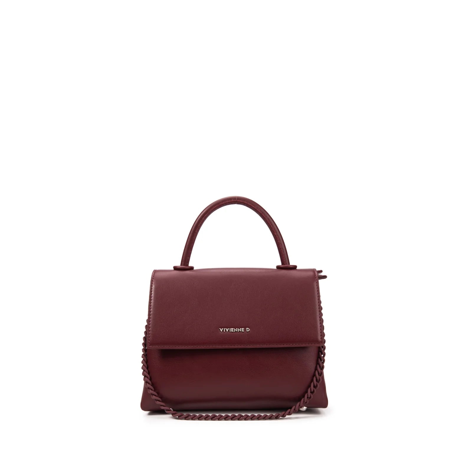 VIVIENNE D Borsa a mano mini pop bordaux