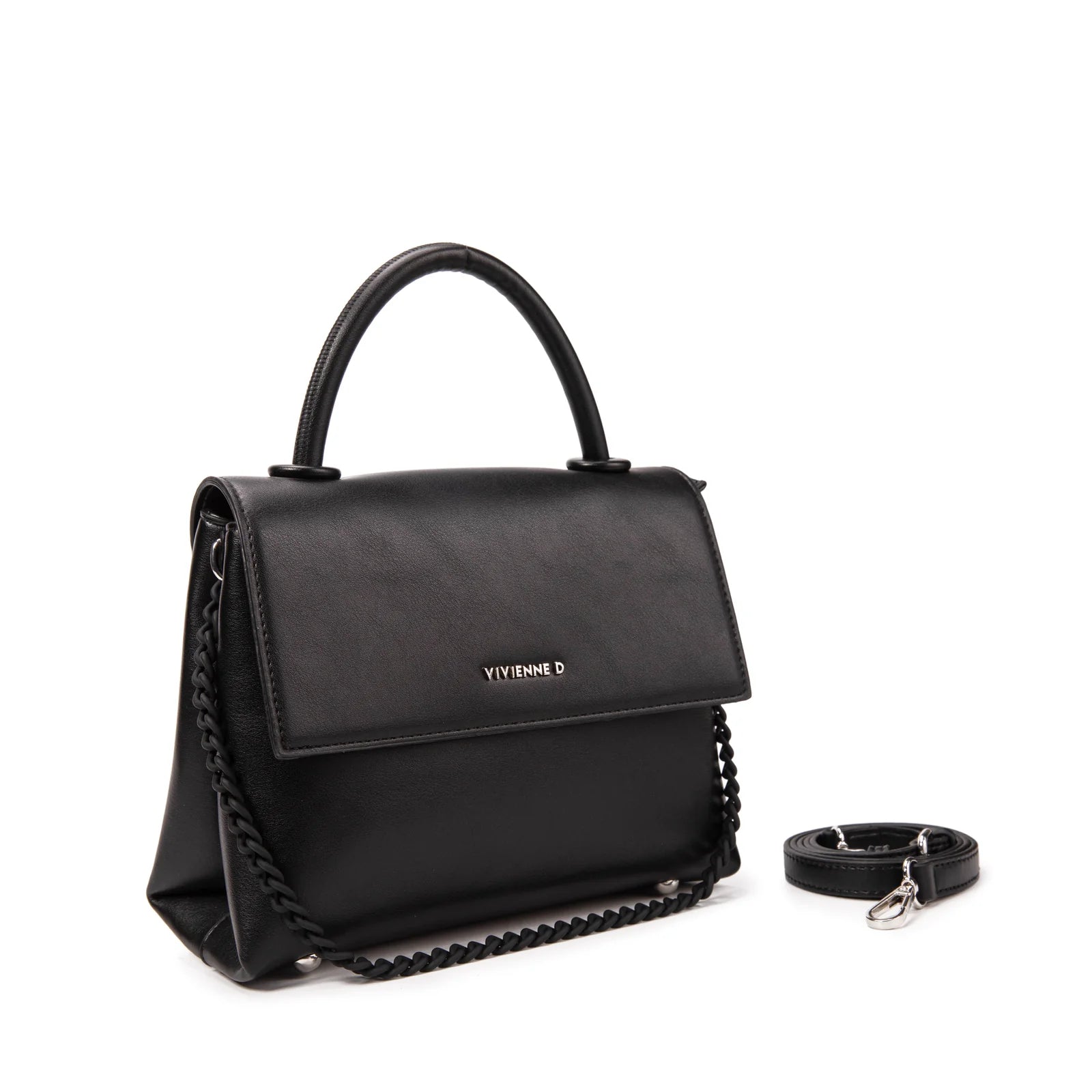 VIVIENNE D Borsa a mano mini pop nero