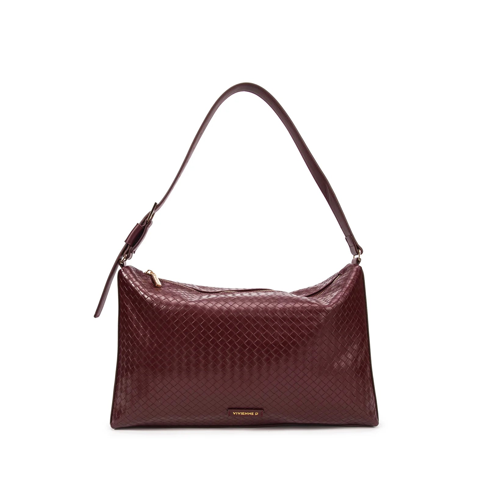 VIVIENNE D borsa a spalla twist bordeaux