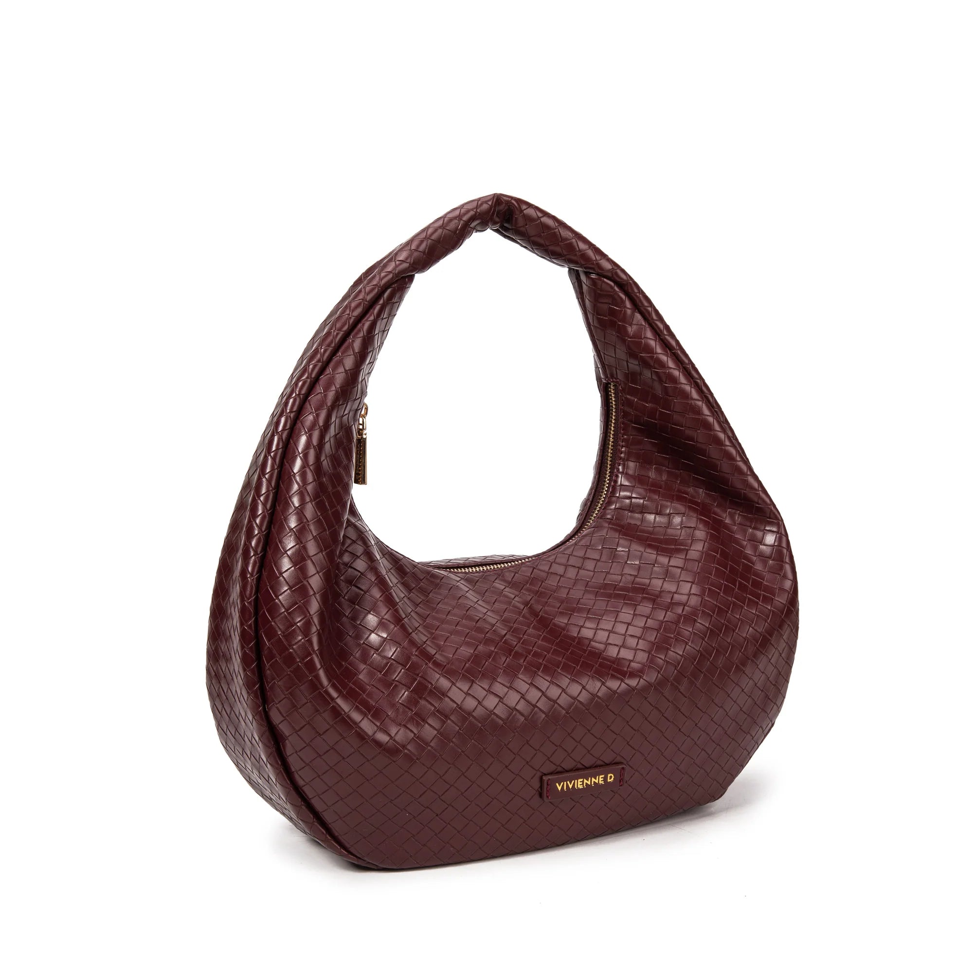 VIVIENNE D borsa a mano twist bordeaux