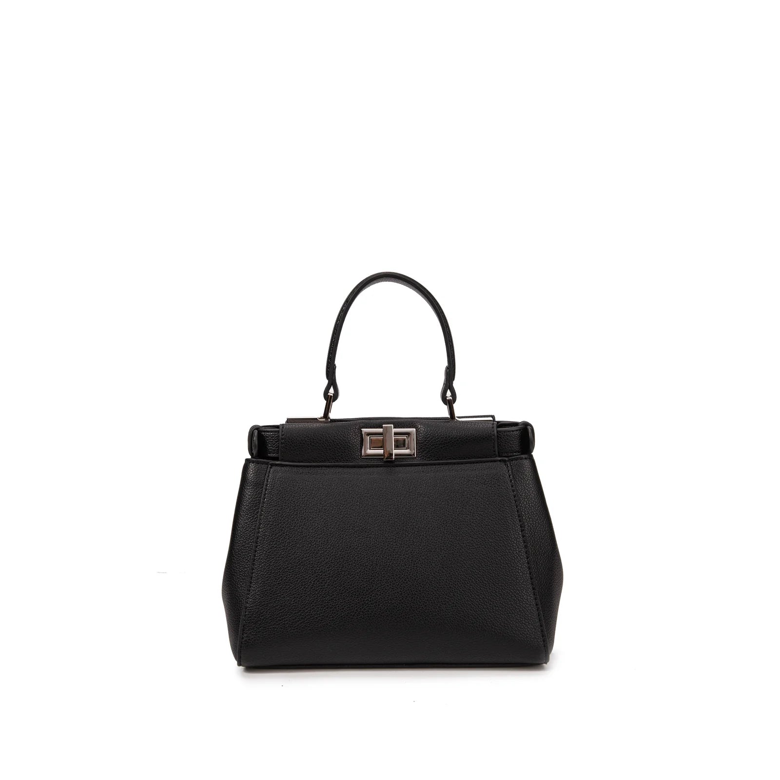VIVIENNE D Mini bag dotata di tracolla lunga Ecopelle nero