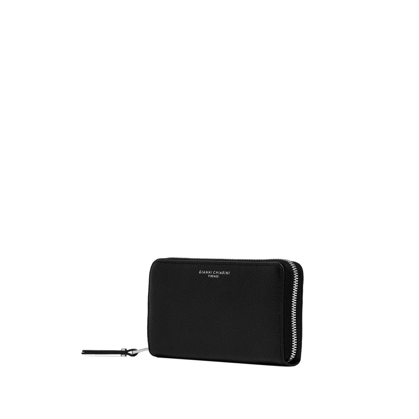 Gianni Chiarini portafogli in pelle grain nero