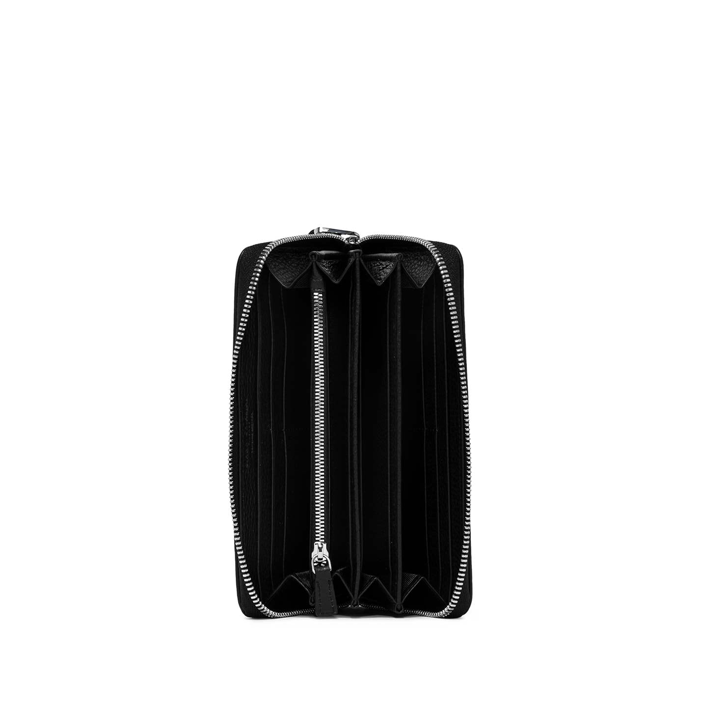 Gianni Chiarini portafogli in pelle grain nero