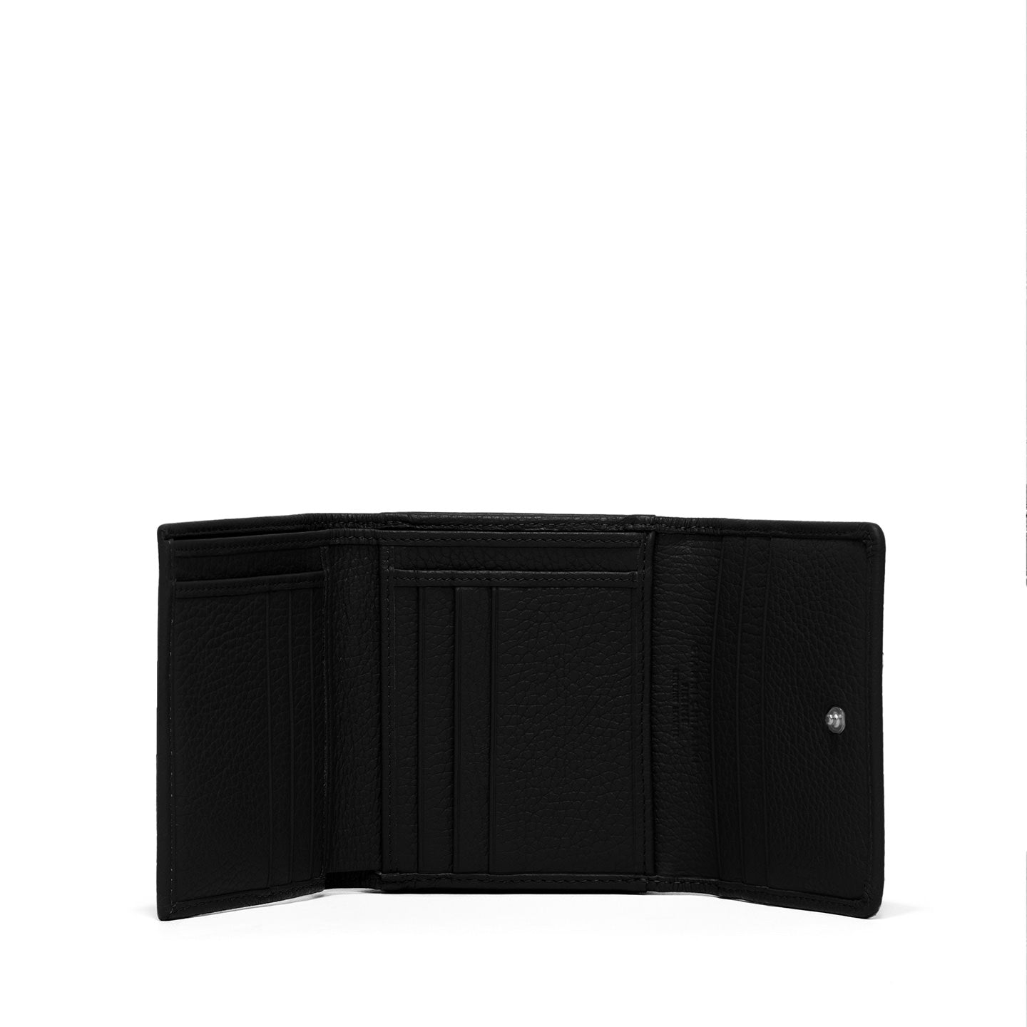 Gianni Chiarini portafogli in pelle grain nero