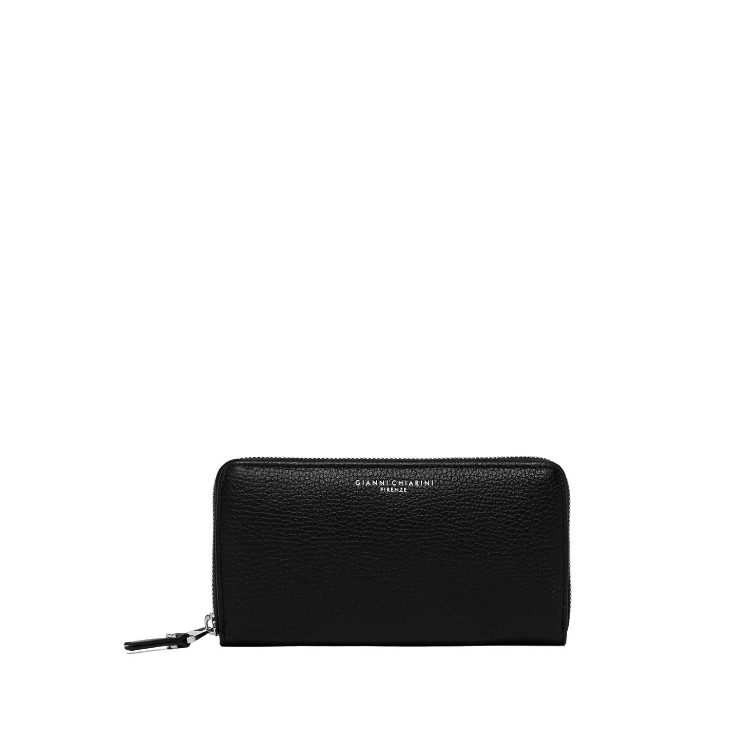 Gianni Chiarini portafogli in pelle grain nero