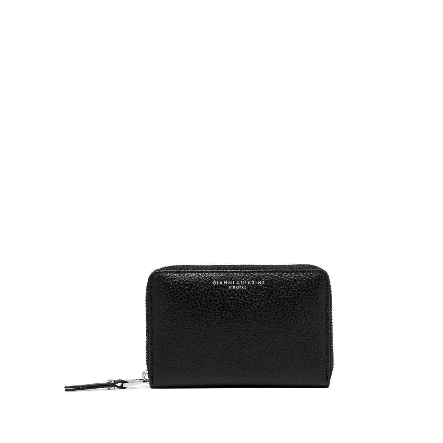 Gianni Chiarini portafogli in pelle grain nero