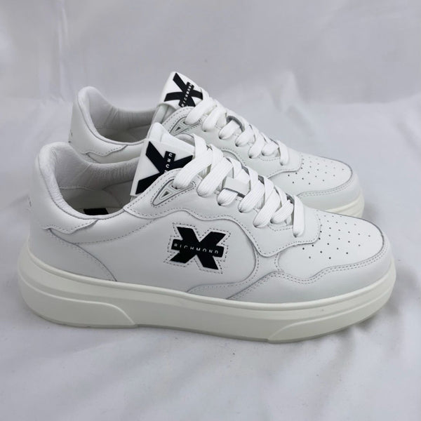 JOHN RICHMOND SNEAKER UOMO IN PELLE BIANCO