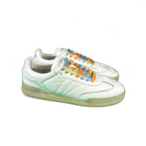 Monoway Sneakers uomo in pelle bianco multicolor