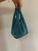 Cristin Borsa a mano strass acqua