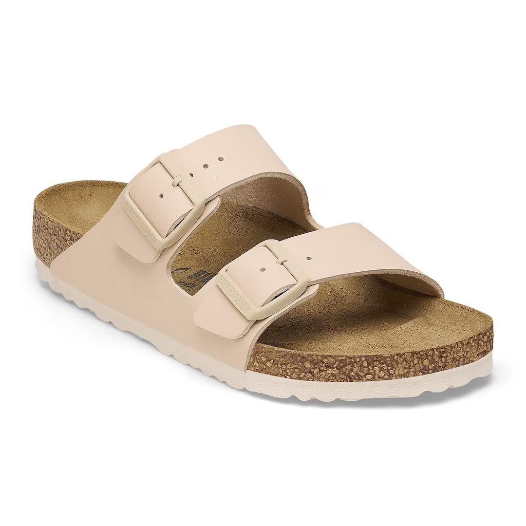 Birkenstock ciabatta donna arizona due fasce birko flor new beige