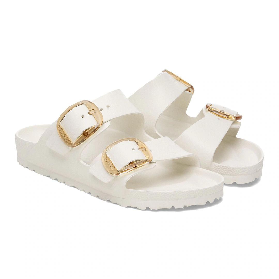 Birkenstock ciabatta donna arizona due fasce in Eva bianca