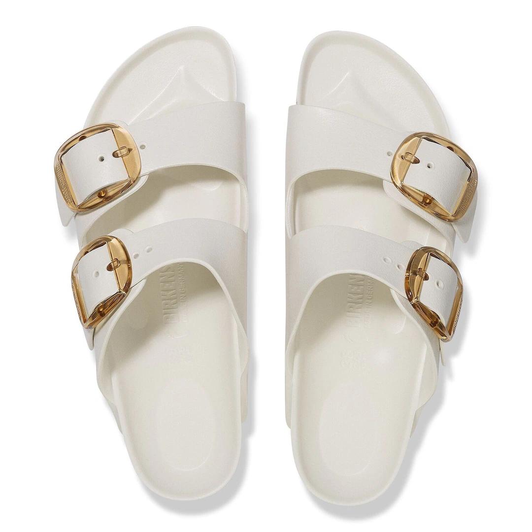 Birkenstock ciabatta donna arizona due fasce in Eva bianca