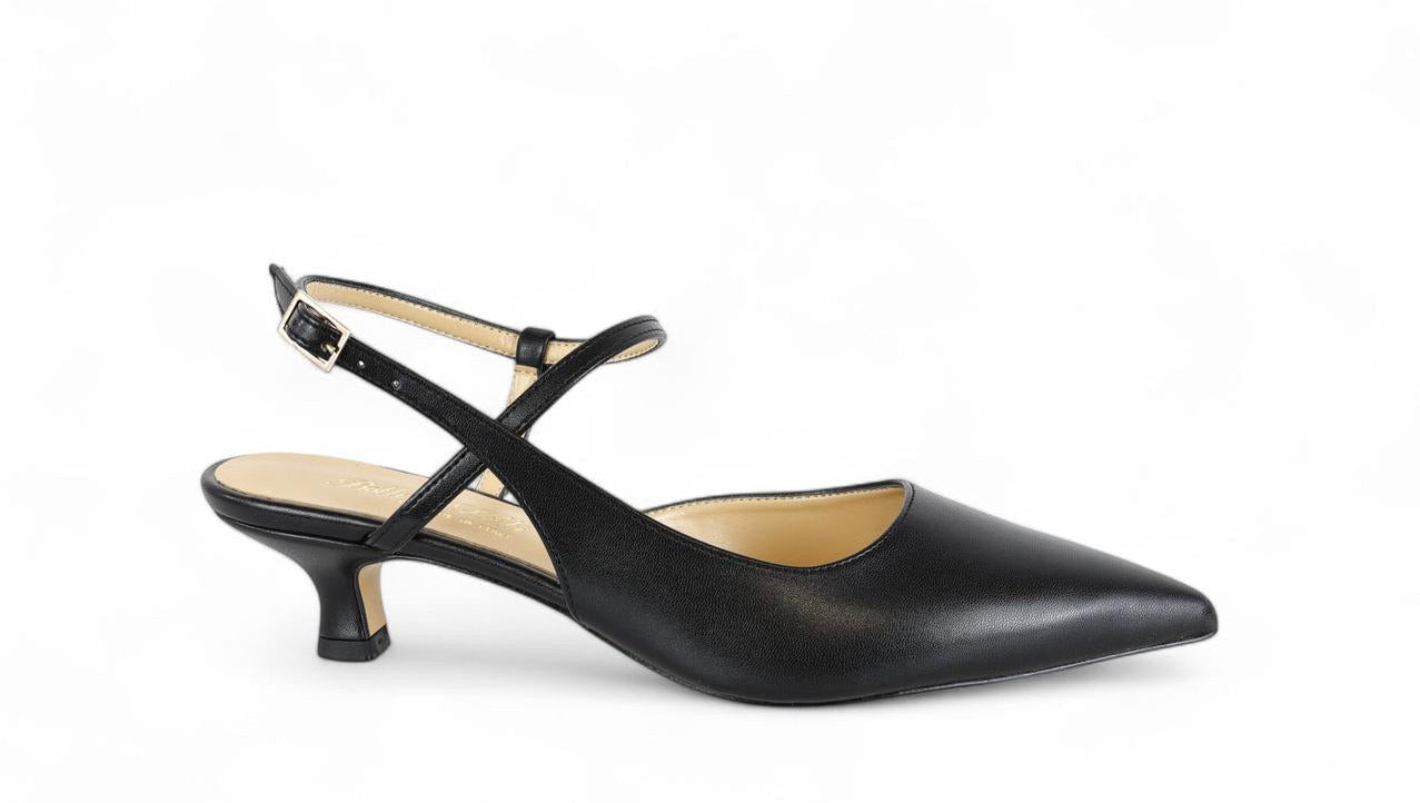 Bottega Lotti chanel donna nero con tacco 5cm