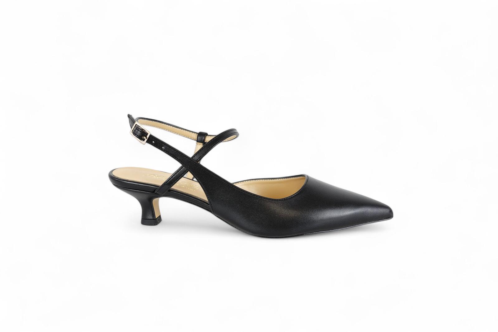 Bottega Lotti chanel donna nero con tacco 5cm