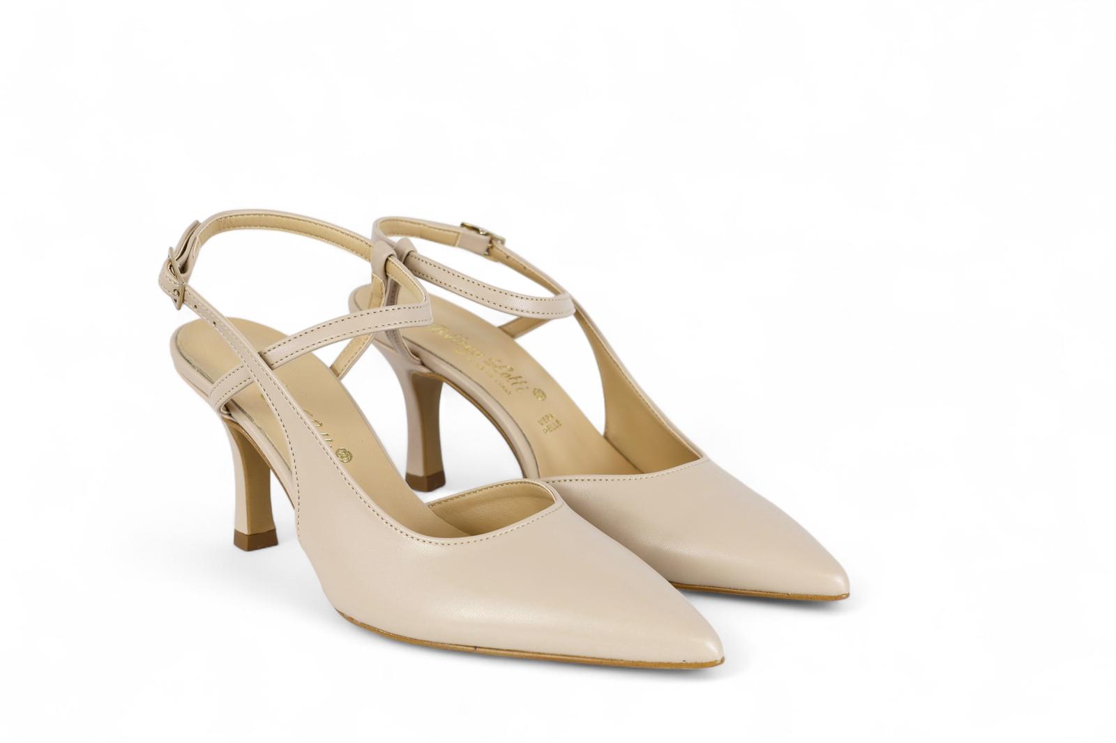 Bottega Lotti chanel donna ecopelle nude laccetto