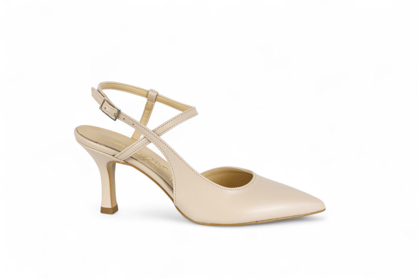 Bottega Lotti chanel donna ecopelle nude laccetto