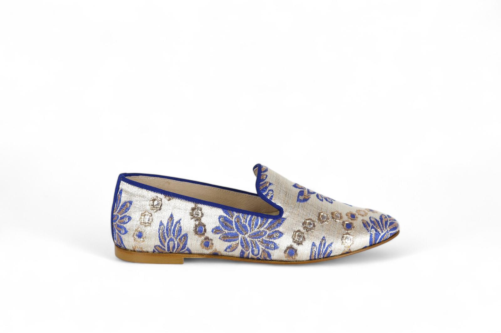 Ballerina slipper donna in cadiz blu