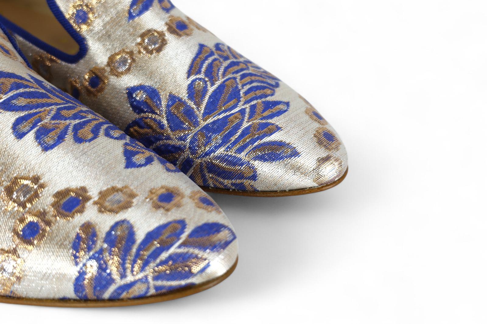 Ballerina slipper donna in cadiz blu