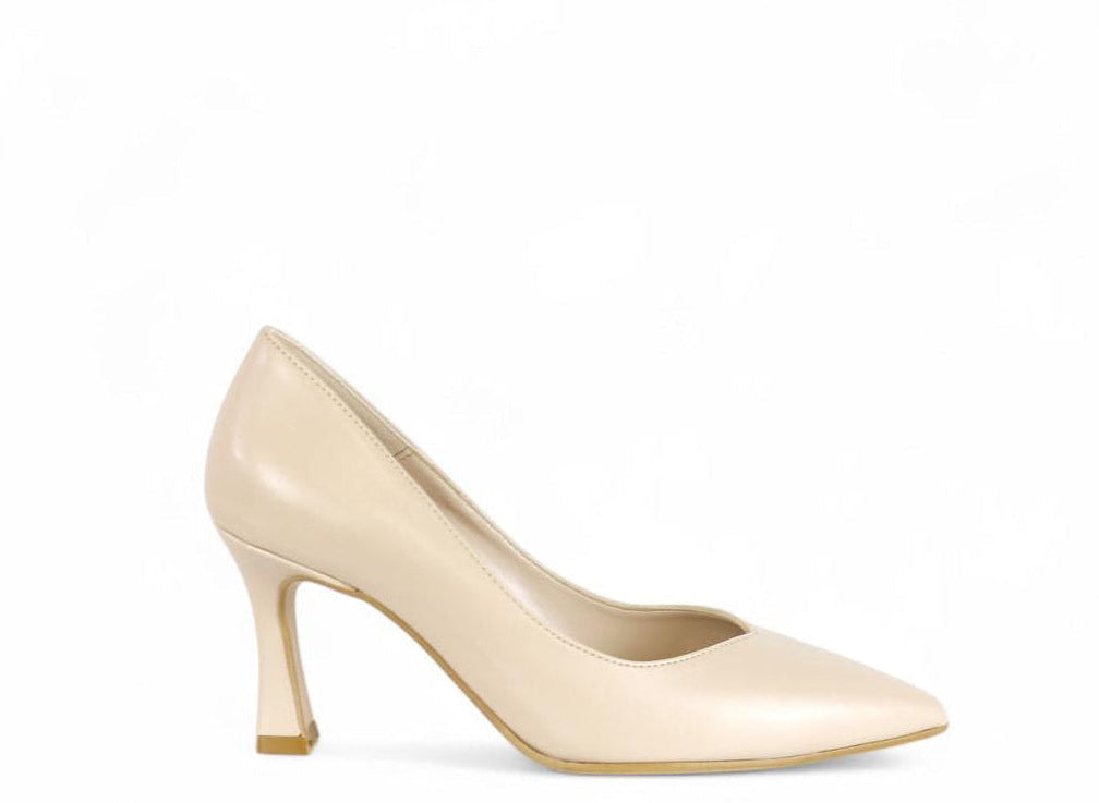 Divine Follie decollètè donna in pelle color carne con scollo a cuore