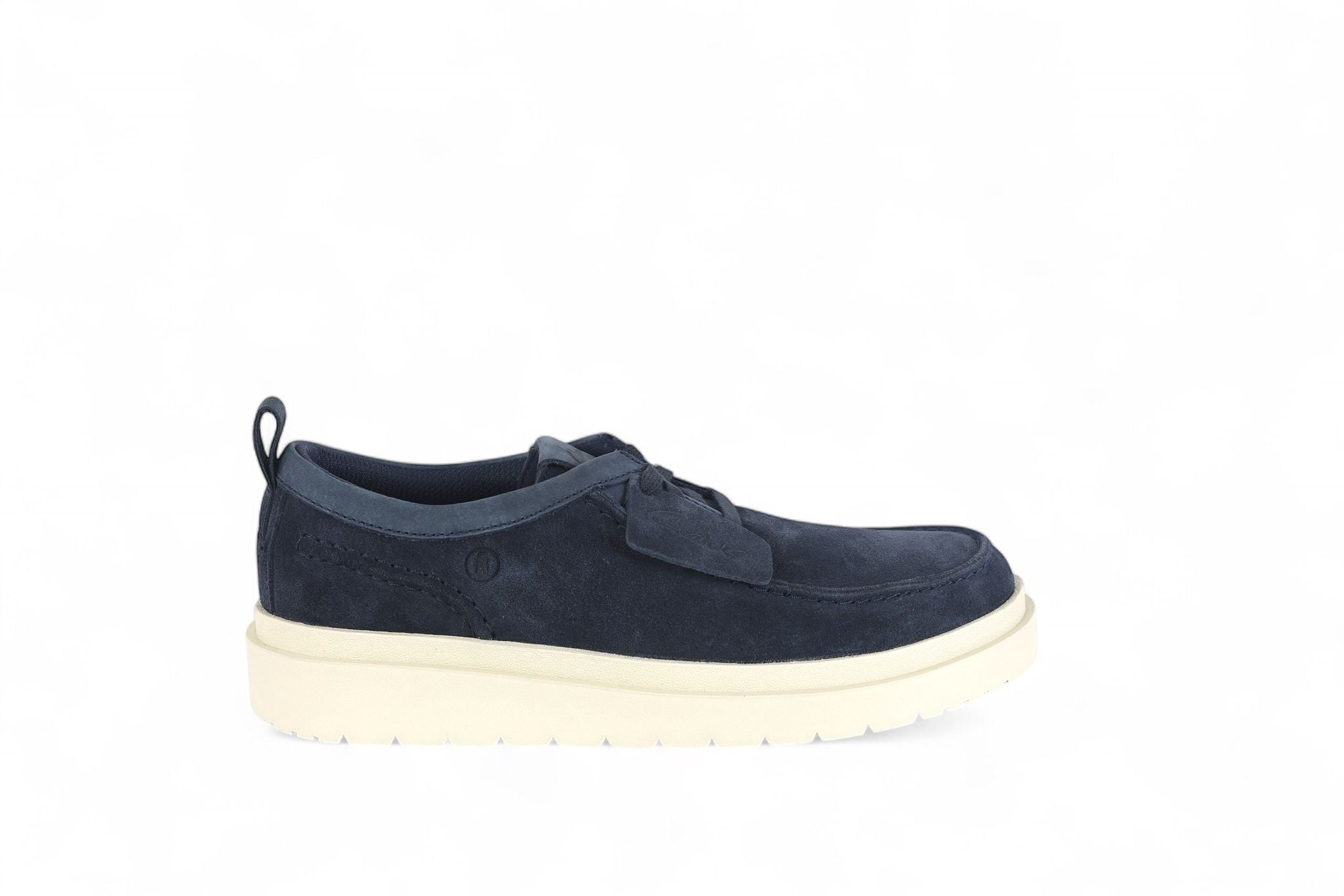 Clarks scarpa uomo allacciata in suede navy