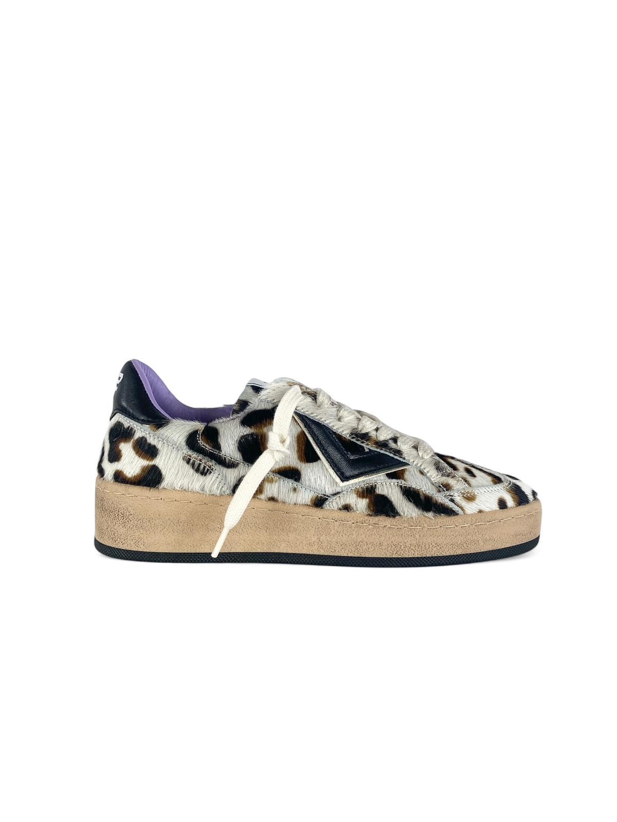 4B12 Sneaker donna dettagli pelle play new sky cow