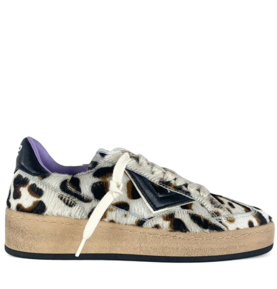 4B12 Sneaker donna dettagli pelle play new sky cow