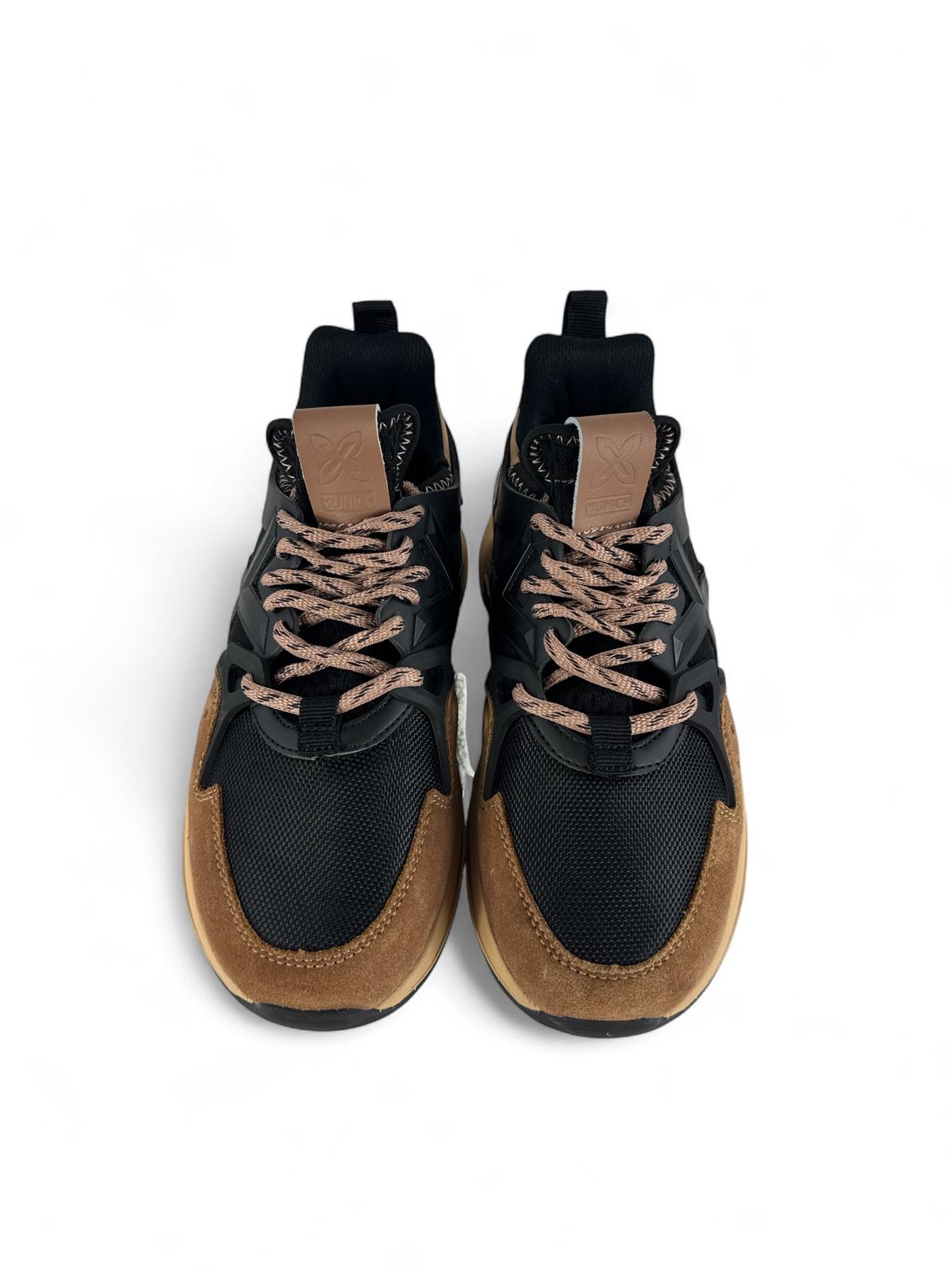BACK70 Sneaker donna Materiale cavallino cloud p47 marrone
