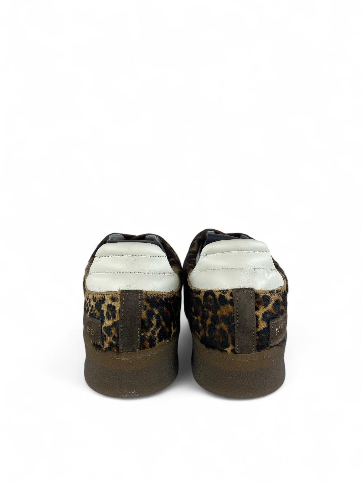 MELINE Sneaker donna cavallino leopardato