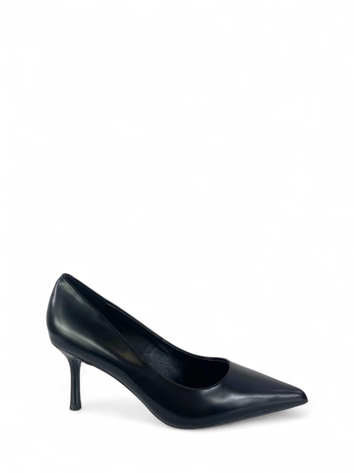 CHICONIC Scarpa donna modello décolleté in vitello 7cm nero