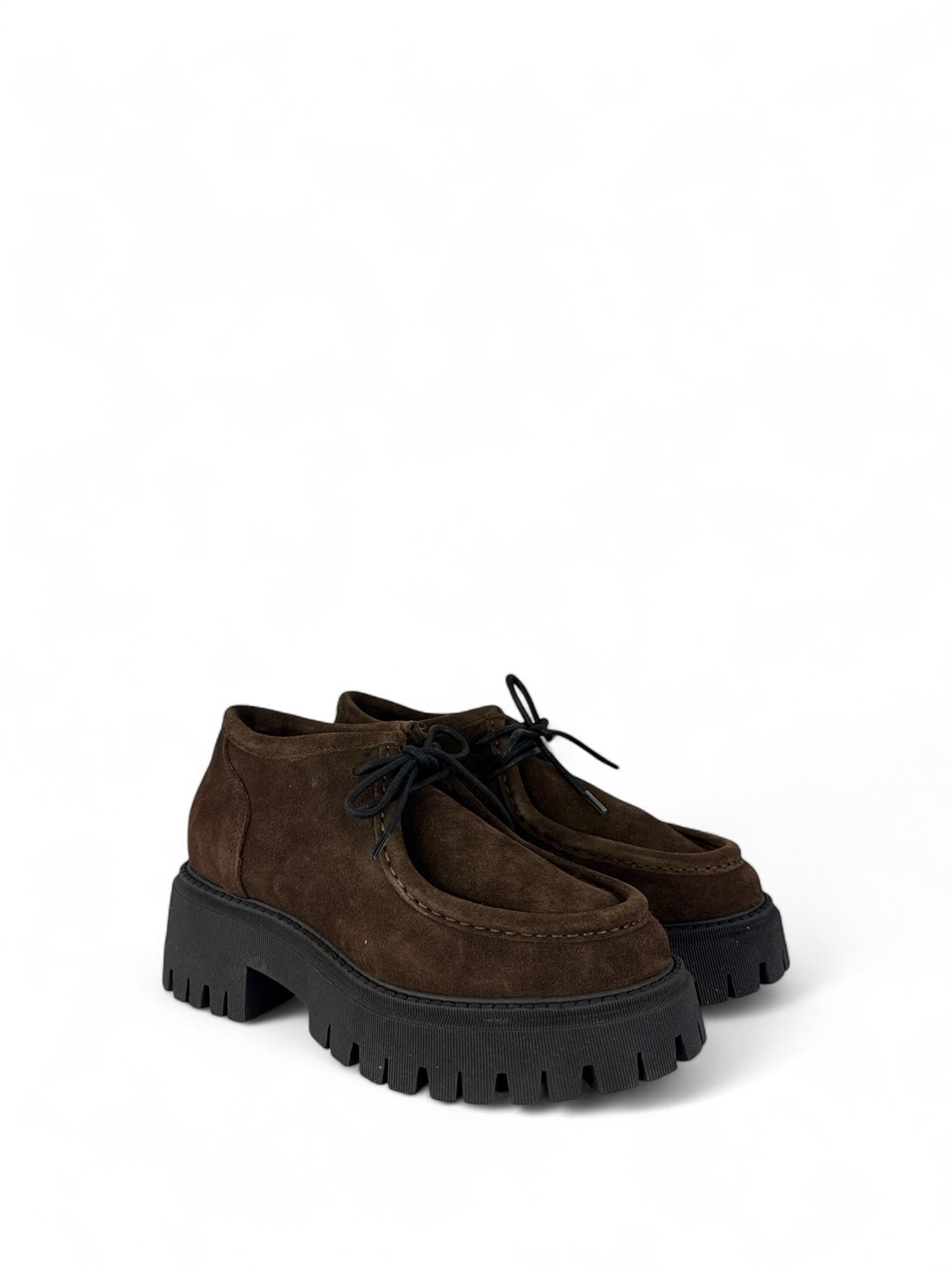 DIVINE FOLLIE Ingegnere donna in camoscio marrone